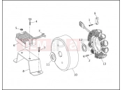 HARLEY-DAVIDSON SUPER GLIDE  - FXR ALTERNATOR & REGULATOR