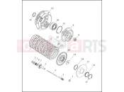 HARLEY-DAVIDSON SUPER GLIDE  - FXR CLUTCH