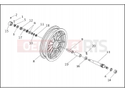 HARLEY-DAVIDSON SUPER GLIDE  - FXR SIDECAR WHEEL - RLE