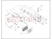 Harley-Davidson 1994 SIDECAR FLHTC/I SIDECAR  - SIDECAR FOR FLHTC/I REAR BRAKE CALIPER
