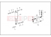 Harley-Davidson 1994 SIDECAR FLHTC/I SIDECAR  - SIDECAR FOR FLHTC/I SHOCK ABSORBERS - FLHTP