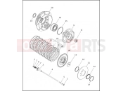 HARLEY-DAVIDSON HERITAGE SOFTAIL CLASSIC  - FLSTC CLUTCH