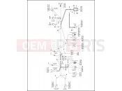 Harley-Davidson 1994 TOURING ELECTRA GLIDE CLASSIC  - FLHTC WIRING HARNESS, INTERCONNECT - 1994 FLT