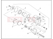 HARLEY-DAVIDSON SUPER GLIDE  - FXR FRONT BRAKE CALIPER