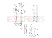 HARLEY-DAVIDSON SUPER GLIDE  - FXR FRONT FORK - FXR (2 OF 2)