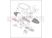 Harley-Davidson 1993 SIDECAR FLHTC/I SIDECAR  - SIDECAR FOR FLHTC/I SIDECAR - INTERIOR