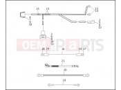 Harley-Davidson 1993 TOURING ELECTRA GLIDE CLASSIC  - FLHTC WIRING HARNESS, MISCELLANEOUS - 1994
