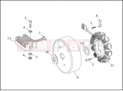 HARLEY-DAVIDSON SUPER GLIDE CUSTOM  - FXDC ALTERNATOR & REGULATOR