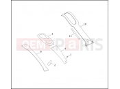 HARLEY-DAVIDSON LOW RIDER  - FXRS FUEL TANK TRIM