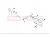 HARLEY-DAVIDSON SPORT GLIDE  - FXRT REAR BELT GUARD