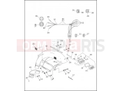 Harley-Davidson 1992 SIDECAR FLHTC SIDECAR  - SIDECAR FOR FLHTC SIDECAR FENDER - TLE & RLE