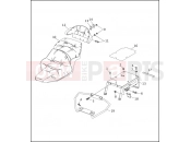 SEATS & LUGGAGE RACK - Harley-Davidson FLTC/FLHTC SIDECAR - SIDECAR FOR FLTC/FLHTC 1992