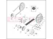 BELTS, CHAINS & SPROCKETS (2 OF 2) - Harley-Davidson FLTC/FLHTC SIDECAR - SIDECAR FOR FLTC/FLHTC 1992