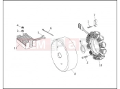 HARLEY-DAVIDSON SPRINGER SOFTAIL  - FXSTS ALTERNATOR & REGULATOR