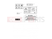 Triumph 2022 Street Triple R Warning Labels