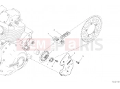 DUCATI Scrambler Desert Sled FRONT SPROCKET & CHAIN