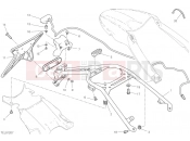 DUCATI Scrambler Desert Sled PLATE HOLDER