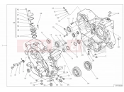 DUCATI Scrambler Desert Sled HALF-CRANKCASES PAIR