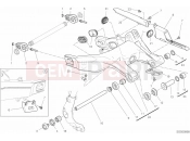 DUCATI Scrambler Desert Sled REAR SWINGING ARM