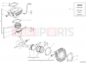 DUCATI Scrambler Desert Sled CYLINDERS & PISTONS