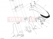 DUCATI Scrambler Desert Sled FRONT MUDGUARD