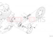 DUCATI Scrambler Full Throttle Front Sprocket & Chain
