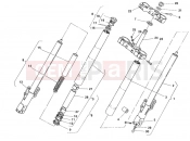 DUCATI 1999 Monster 600 Dark City FRONT FORK » FRONT SUSPENSION