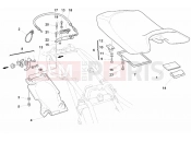 DUCATI 1999 Monster 600 Dark City SEAT » TANK/SEAT