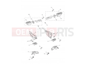 TRIUMPH Tiger 800 XRT Footrests & Mountings