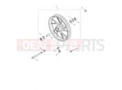TRIUMPH TIGER 900 GT Pro Front Wheel