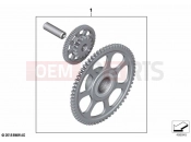 BMW Motorrad BMW 2020 C models C 400 X (0C09, 0C19) Starter drive | Starter drive