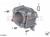 BMW Motorrad BMW 2020 C models C 400 X (0C09, 0C19) Cylinder | Cylinder