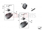 BMW Motorrad BMW 2020 C models C 400 X (0C09, 0C19) LED additional headlight | LED additional headlight