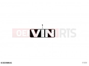 BMW Motorrad BMW 2020 C models C 400 X (0C09, 0C19) Lettering VIN | Lettering VIN