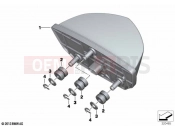BMW Motorrad BMW 2020 C models C 400 X (0C09, 0C19) LED rear light 2 | LED rear light 2