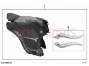 BMW Motorrad BMW 2020 C models C 400 X (0C09, 0C19) Scooter jacket | Scooter jacket