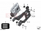 BMW Motorrad BMW 2020 C models C 400 X (0C09, 0C19) Control unit BMS-E | Control unit BMS-E