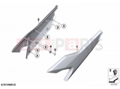 BMW Motorrad BMW 2020 C models C 400 X (0C09, 0C19) Fairing side section | Fairing side section