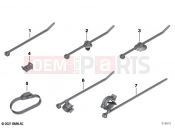 BMW Motorrad BMW 2020 C models C 400 X (0C09, 0C19) Cable tie, cable tie with holder | Cable tie, cable tie with holder