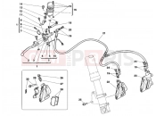DUCATI 1999 Superbike 748 SPS FRONT BRAKE SYSTEM » BRAKING SYSTEM