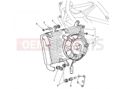 DUCATI 1999 Superbike 748 SPS WATER COOLER » COOLING SYSTEM