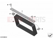 BMW Motorrad BMW 2021 F models F 750 GS (0B38) Additional battery holder | Additional battery holder