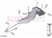Fairing side sections | Fairing side sections - BMW Motorrad F 850 GS (0B09, 0B19) 2020