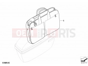 Inner pocket, case, official-use | Inner pocket, case, official-use - BMW Motorrad F 850 GS (0B09, 0B19) 2020