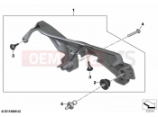 Cover, cable runway | Cover, cable runway - BMW Motorrad F 850 GS (0B09, 0B19) 2020