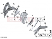 BMW Motorrad BMW 2020 F models F 850 GS (0B29) Wind deflector | Wind deflector
