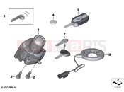 BMW Motorrad BMW 2020 F models F 850 GS (0B29) Radio-controlled locking system | Radio-controlled locking system