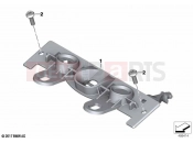 BMW Motorrad BMW 2020 F models F 850 GS (0B29) Seat bench locking system | Seat bench locking system