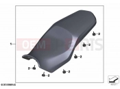 BMW Motorrad BMW 2020 F models F 850 GS (0B29) Seat bench | Seat bench