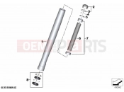 BMW Motorrad BMW 2020 F models F 850 GS (0B29) Stanchion | Stanchion